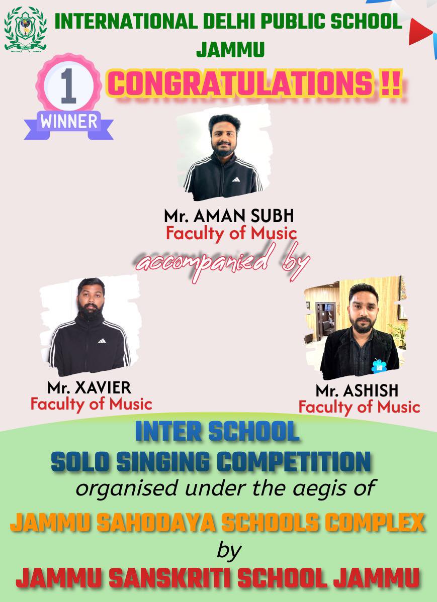 Faculty of Music won the First Prize